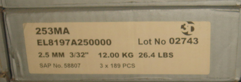 253MA焊絲